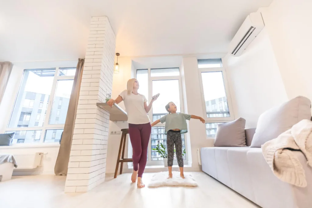 Instalación de aire acondicionado